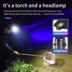 E-SMARTER YSD01PRO Mini Keychain Light Decompression Fingertip Gyro Bottom Magnetic Multi-Speed Adjustable Cap Clip Lights - Image 12