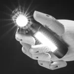 Aluminium Alloy USB Rechargeable COB Flashlight Strong Light Long Shot Headlamp LED Camping Light - Image 4