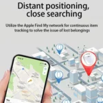 Smart Tracker Tag Anti-Lost Key Finder Works With Find My App - Image 4