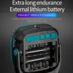 E-SMARTER W895-1 COB Portable Rechargeable Floodlight Work Light, Battery Not Included - Image 7