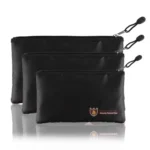Fireproof Waterproof Document And Money Bag Cash Envelope For Jewelry Passport Valuables - Image 2