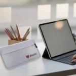 Double Zipper Pockets Fireproof Document Bag Valuables Storage Pouch - Image 5