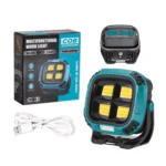 E-SMARTER W894-1 COB Magnetic Projector Work Light Emergency Portable Bright Flashlight - Image 16