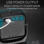 E-SMARTER W894-1 COB Magnetic Projector Work Light Emergency Portable Bright Flashlight - Image 8