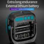 E-SMARTER W894-1 COB Magnetic Projector Work Light Emergency Portable Bright Flashlight - Image 9