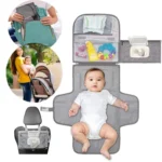 Multifunctional Waterproof Changing Diaper Pad Children Car Bag - Image 7