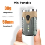 E-SMARTER Portable LED Keychain Light Outdoor Camping Dual Lamp - Image 15
