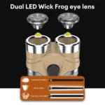 E-SMARTER Portable LED Keychain Light Outdoor Camping Dual Lamp - Image 5