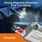 E-SMARTER Portable LED Keychain Light Outdoor Camping Dual Lamp - Image 6