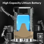 E-SMARTER Portable LED Keychain Light Outdoor Camping Dual Lamp - Image 7