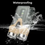 E-SMARTER Portable LED Keychain Light Outdoor Camping Dual Lamp - Image 9