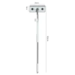 Mini Hands-free Washing Multifunctional Mop 2-in-1 Glass Cleaner and Scraper - Image 2