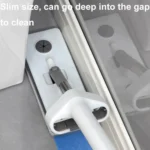 Mini Hands-free Washing Multifunctional Mop 2-in-1 Glass Cleaner and Scraper - Image 5