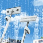 Mini Hands-free Washing Multifunctional Mop 2-in-1 Glass Cleaner and Scraper - Image 10