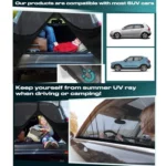 Car Rear Trunk Ventilation Shade Anti-mosquito Screen Cover - Image 5