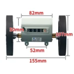 High-precision Mechanical Meter/Yard Counter For Roller-type Textile Machines - Image 7