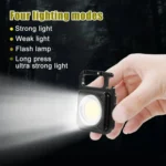 E-SMARTER W5134 Mini LED Glow Torch Strong Light Portable Keychain Light - Image 2
