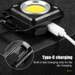 E-SMARTER W5134 Mini LED Glow Torch Strong Light Portable Keychain Light - Image 6