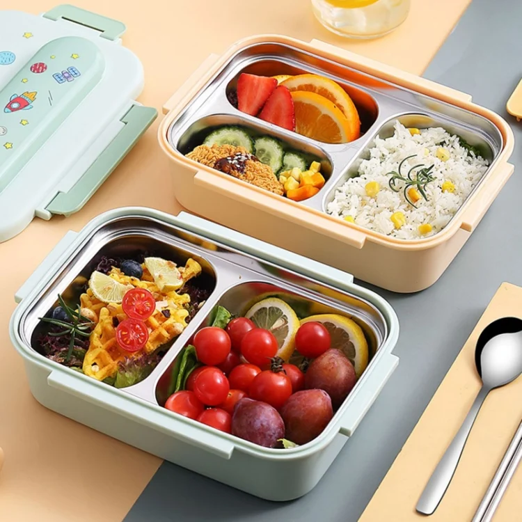 TBD06056025_B6.webp 316 Stainless Steel Insulated Lunch Box Children Portable Compartment Lunch Case - Image 7