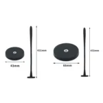 Universal Flexible Magnetic Washing Machine Door Stopper Front Load Washer Door Prop - Image 6