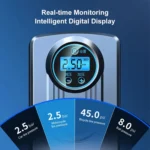 Car Portable Mini Digital Display High Power Multifunctional Inflatable Pump - Image 11
