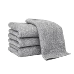 10pcs /Pack Thickened Bamboo Charcoal Fiber Dishcloth Kitchen Rag Scouring Pad