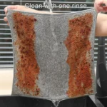 10pcs /Pack Thickened Bamboo Charcoal Fiber Dishcloth Kitchen Rag Scouring Pad - Image 6