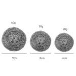 Steel Wool Ball Scrubber for Dishes, Pots, Pans, and Ovens Cleaning - Image 6