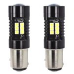 1pair Automotive High-power LED White Light Fog Lamp