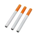 3pcs Aluminum Alloy Cigarette Shape Mini Metal Pipe Smoking Accessories
