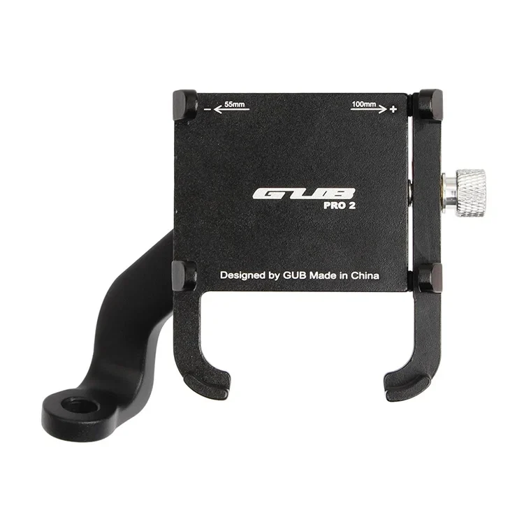 GUB PRO2 Aluminium Alloy 360 Degree Rotating Motorcycle Phone Holder