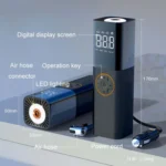 Car Portable Multifunctional Intelligent Digital Display Inflatable Pump - Image 3