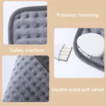 Electric Heating Pad With 9 Heat Settings , 4 Timer Levels - Image 7