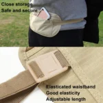 AOTU AT8853 Travelling Close Anti-theft Waist Pack Sports Thin Invisible Wallet - Image 6