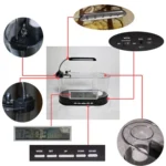 1.8L LED Light Desktop Water Flow Mini Fish Tank Home Turtle Tank Self-Circulating Aquarium - Image 3