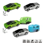 1:64 Mini Alloy 2.4Ghz Remote Control Car Children Rechargeable Model Car - Image 2