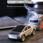 1:64 Mini Alloy 2.4Ghz Remote Control Car Children Rechargeable Model Car - Image 8