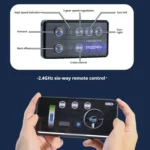 1:64 Mini Alloy 2.4Ghz Remote Control Car Children Rechargeable Model Car - Image 9