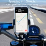 Kewig M33-C2 Outdoor Motorcycle Bike Riding Anti-Theft Shock Absorbing Cell Phone Holder - Image 8
