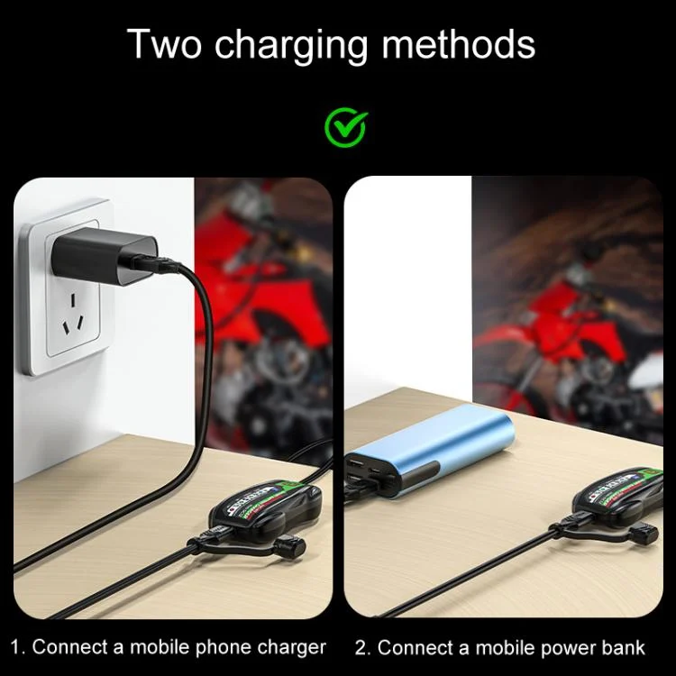 TBD06056247_B4.webp Kewig B12 Motorcycle Lead-Acid Battery Modified Charger - Image 5