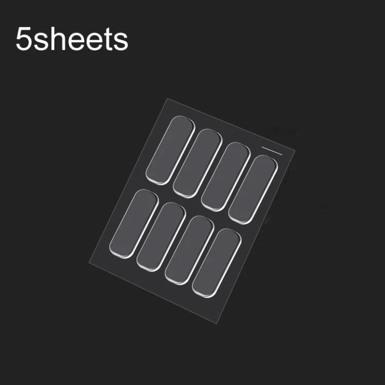 TBD0605624901.webp 5sheets /Pack Transparent Invisible Anti-Collision Strip Self-Adhesive Pads For Cabinets Desk Corners - Image 1