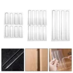 5sheets /Pack Transparent Invisible Anti-Collision Strip Self-Adhesive Pads For Cabinets Desk Corners - Image 2