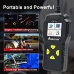 AERMOTOR V200PRO Car Troubleshooter Engine Inspection Scanner Readout Card ELM327 Battery Inspection Tool - Image 4