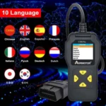 AERMOTOR V200PRO Car Troubleshooter Engine Inspection Scanner Readout Card ELM327 Battery Inspection Tool - Image 6