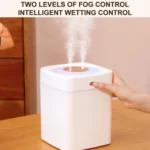 A7 USB Large Mist Volume Dual Spray Humidifier With Dazzling Streaming Light - Image 3