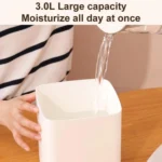 A7 USB Large Mist Volume Dual Spray Humidifier With Dazzling Streaming Light - Image 4