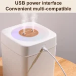 A7 USB Large Mist Volume Dual Spray Humidifier With Dazzling Streaming Light - Image 5