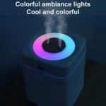 A7 USB Large Mist Volume Dual Spray Humidifier With Dazzling Streaming Light - Image 7