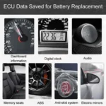 AERMOTOR Car ECU OBD2 Connector Battery Charging Clip Emergency Power Off Protector - Image 4