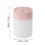 200ml Dazzling Mini USB Humidifier Desktop Car Home Air Humidifier - Image 5